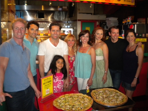Photo Flash: Two Boots Celebrates PROMISES, PROMISES With A Slice Of Broadway Image