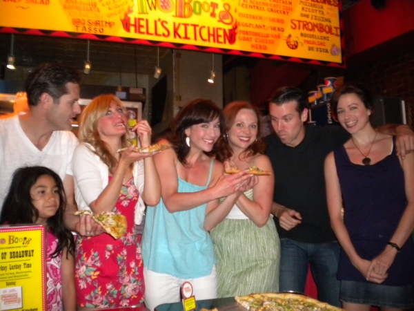 Photo Flash: Two Boots Celebrates PROMISES, PROMISES With A Slice Of Broadway Image