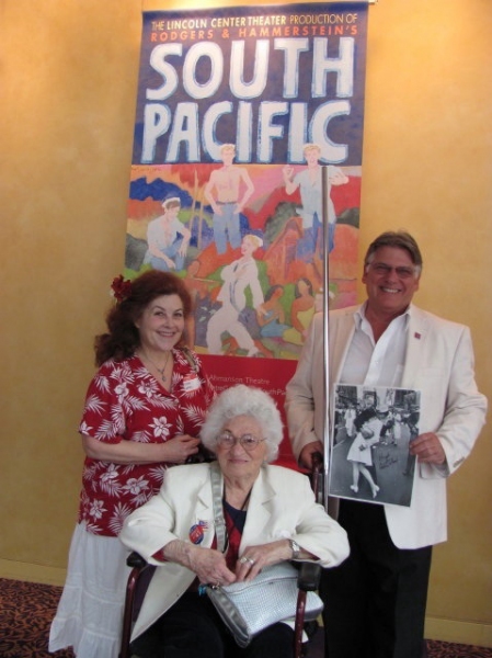 Photo Flash: WWII Veterans Enjoy SOUTH PACIFIC as Guests of Times Square Nurse Image