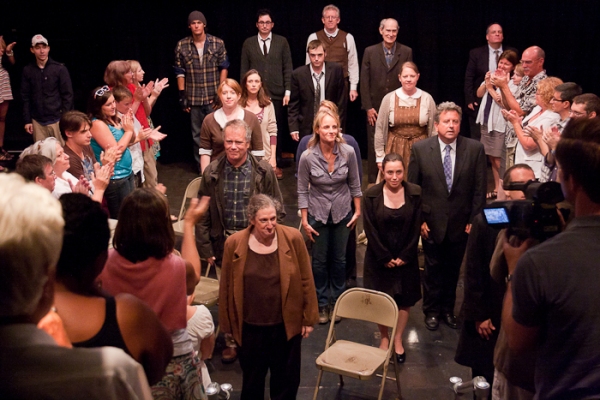 Photo Coverage: Helen Hunt Premieres in OUR TOWN Image