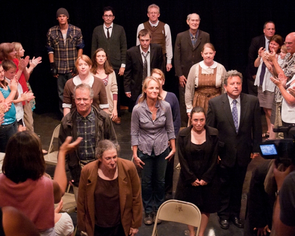 Photo Coverage: Helen Hunt Premieres in OUR TOWN Image