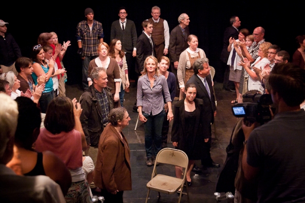 Photo Coverage: Helen Hunt Premieres in OUR TOWN Image