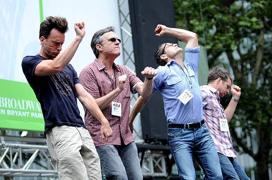 Photo Coverage: PROMISES, HEIGHTS et al. Play Broadway in Bryant Park, 7/8 Image