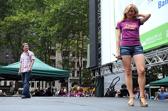 Photo Coverage: PROMISES, HEIGHTS et al. Play Broadway in Bryant Park, 7/8 Image