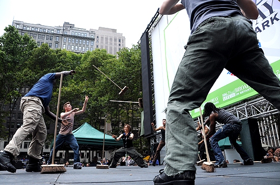 Photo Coverage: PROMISES, HEIGHTS et al. Play Broadway in Bryant Park, 7/8 Image