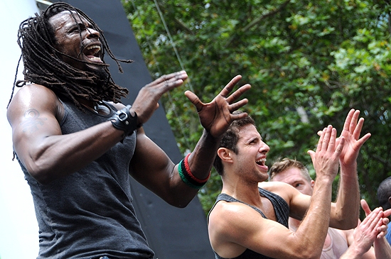 Photo Coverage: PROMISES, HEIGHTS et al. Play Broadway in Bryant Park, 7/8 Image