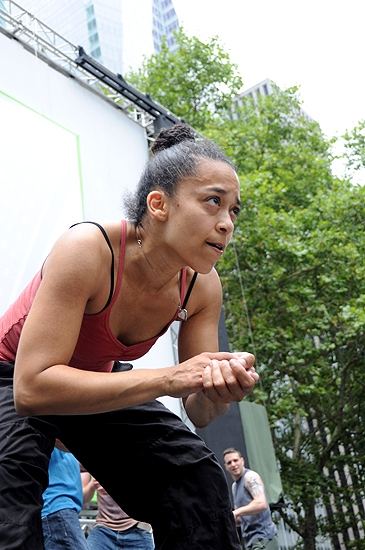 Photo Coverage: PROMISES, HEIGHTS et al. Play Broadway in Bryant Park, 7/8 Image