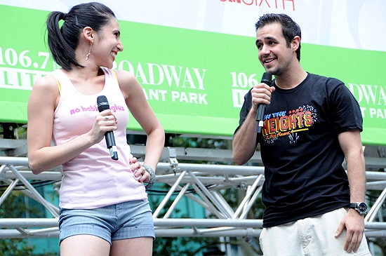 Photo Coverage: PROMISES, HEIGHTS et al. Play Broadway in Bryant Park, 7/8 Image