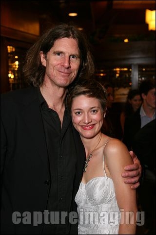 Director Wilson Milam (L) and cast member Zoe Perry Photo