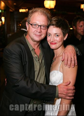Jeff Perry (L) and daughter cast member Zoe Perry Photo