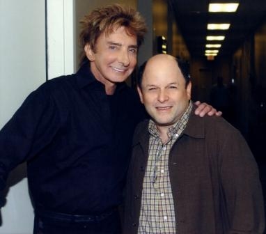Photo Flash: Jason Alexander Attends Barry Manilow's New Show Image