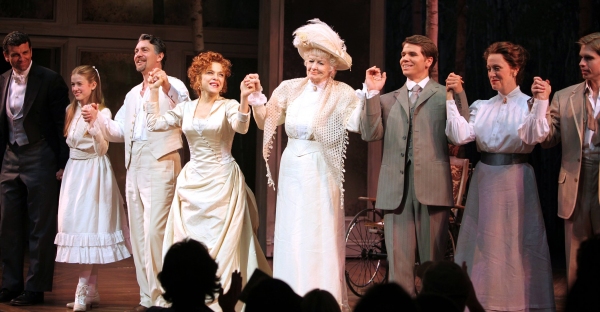 Bradley Dean, Katherine McNamara, Alexander Hanson, Bernadette Peters, Elaine Stritch Photo