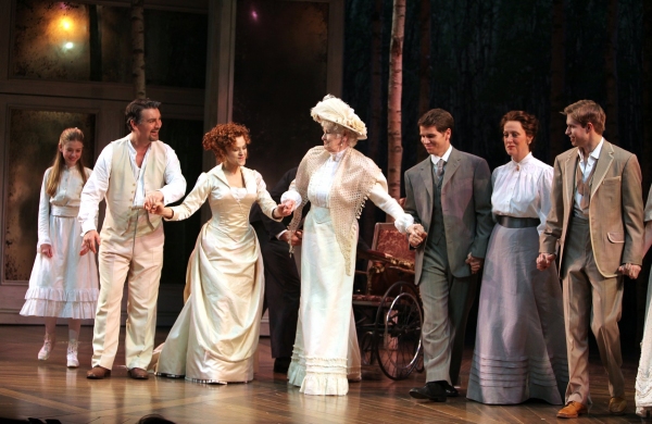 Katherine McNamara, Alexander Hanson, Bernadette Peters, Elaine Stritch, Kevin David  Photo