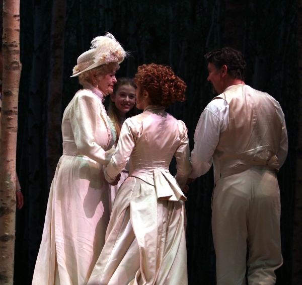 Elaine Stritch, Bernadette Peters and Alexander Hanson Photo