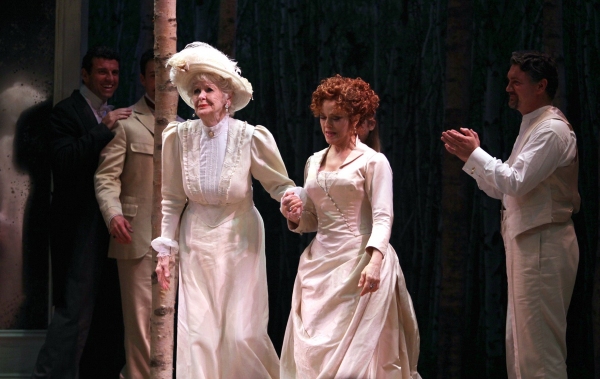 Elaine Stritch, Bernadette Peters and Alexander Hanson Photo