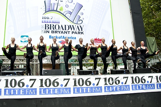 Photo Coverage: MEMPHIS, ELLIOT, PACIFIC and More Play Broadway in Bryant Park, July 15 