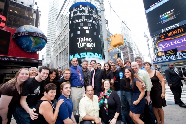 Photo Coverage: TALES FROM THE TUNNEL Cast Rings NASDAQ Closing Bell 