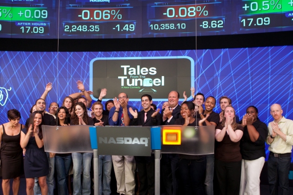 Photo Coverage: TALES FROM THE TUNNEL Cast Rings NASDAQ Closing Bell 