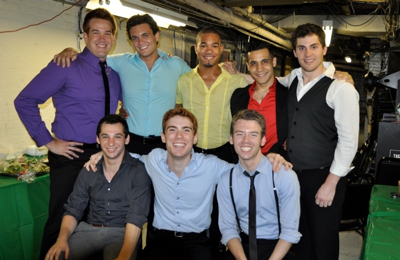 The Men of tonight's show-Jeff Raab, Matt Steele, Brad Giovanine, Jacob Smith, Stephe Photo