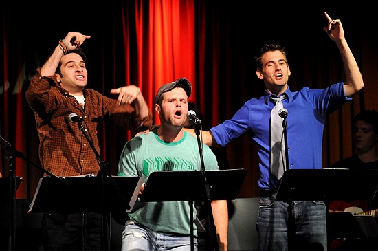 Photo Coverage: Chanler-Berat, Durand et al. in BROMANCE: The Dudesical Image