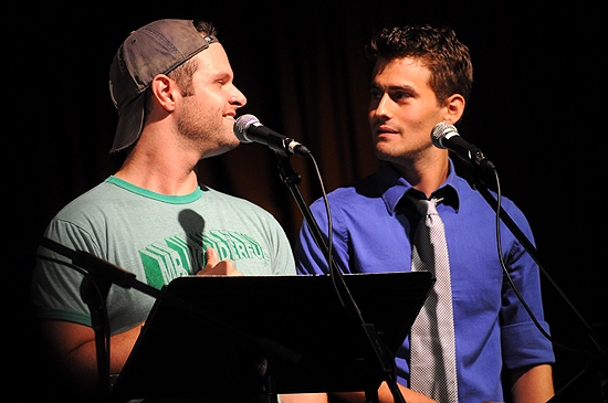 Photo Coverage: Chanler-Berat, Durand et al. in BROMANCE: The Dudesical Image