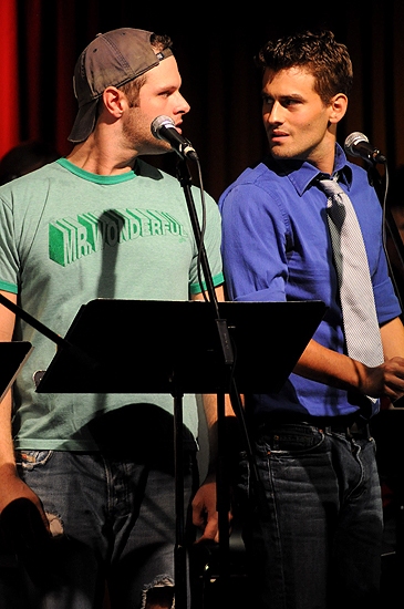 Photo Coverage: Chanler-Berat, Durand et al. in BROMANCE: The Dudesical Image