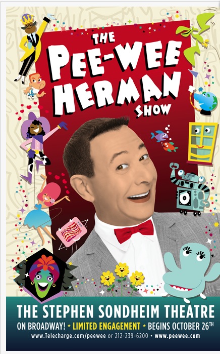 Photo Flash: 'The Pee-wee Herman Show' on Broadway Artwork - First Look! Image