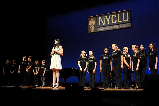 Photo Coverage: Baldwin, Luker, Rapp et al. in 'Broadway Stands Up for Freedom' Concert  Image