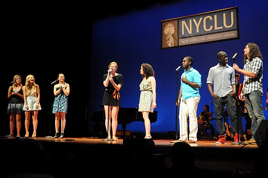 Photo Coverage: Baldwin, Luker, Rapp et al. in 'Broadway Stands Up for Freedom' Concert Image