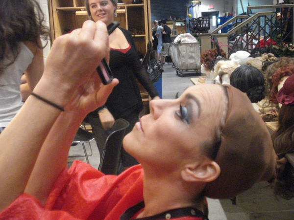 Photo Coverage: Andrea McArdle Transforms into Miss Hannigan Image