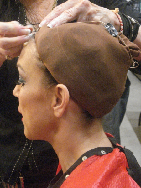 Photo Coverage: Andrea McArdle Transforms into Miss Hannigan Image