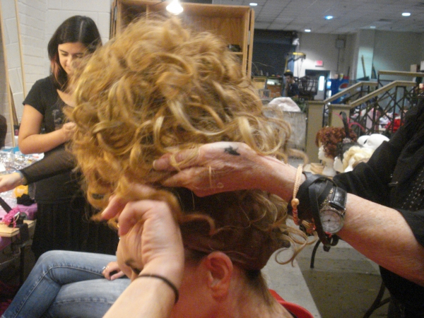 Photo Coverage: Andrea McArdle Transforms into Miss Hannigan Image