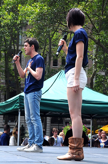 Wesley Taylor & Krysta Rodriguez  Photo