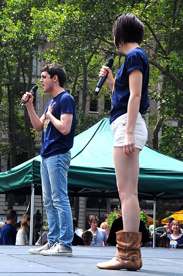 Photo Coverage: WICKED, NORMAL, ADDAMS & LION KING Play Broadway In Bryant Park Image