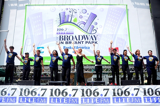 Photo Coverage: WICKED, NORMAL, ADDAMS & LION KING Play Broadway In Bryant Park Image