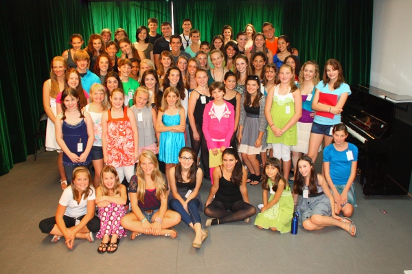 Katie Finneran and the students of Broadway Artists Alliance Photo