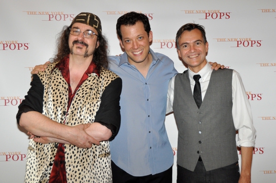 Doug Katsaros, John Tartaglia, and William Schermerhorn Photo