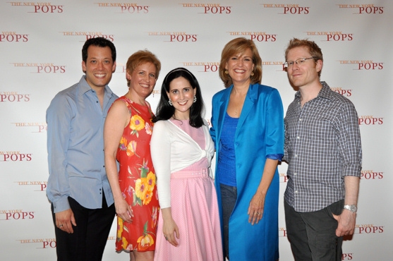 Tonight's Cast-John Tartaglia, Liz Callaway, Stephanie D'Abruzzo, Karen Mason and Ant Photo