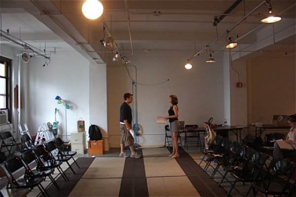 Photo Coverage: Theatre For the New City Rehearses KEEP YOUR BAGGAGE WITH YOU Image
