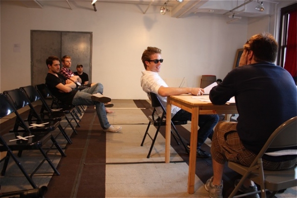 Photo Coverage: Theatre For the New City Rehearses KEEP YOUR BAGGAGE WITH YOU Image
