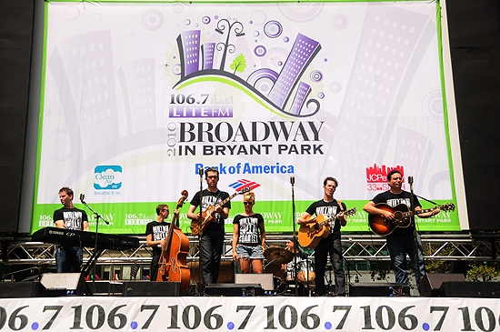 Photo Coverage: QUARTET, FELA!, AVENUE Q & More Play Broadway in Bryant Park! Image