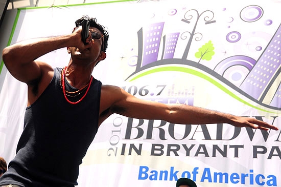 Photo Coverage: QUARTET, FELA!, AVENUE Q & More Play Broadway in Bryant Park! Image