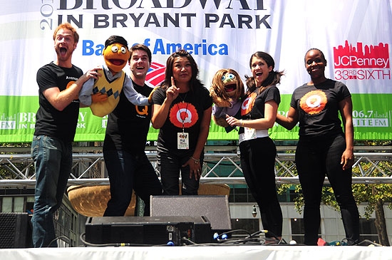 Photo Coverage: QUARTET, FELA!, AVENUE Q & More Play Broadway in Bryant Park! Image