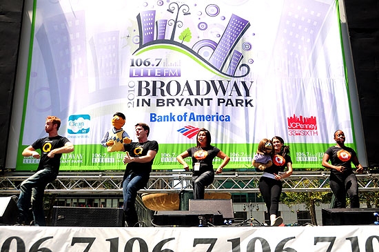Photo Coverage: QUARTET, FELA!, AVENUE Q & More Play Broadway in Bryant Park! Image