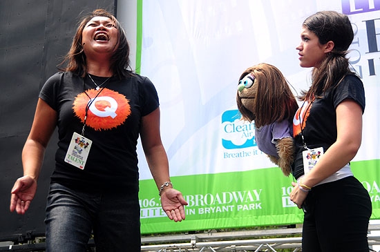 Photo Coverage: QUARTET, FELA!, AVENUE Q & More Play Broadway in Bryant Park! Image