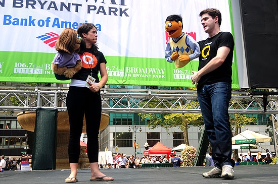 Photo Coverage: QUARTET, FELA!, AVENUE Q & More Play Broadway in Bryant Park! Image