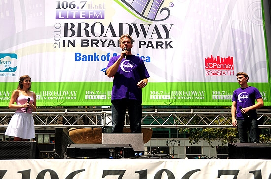 Photo Coverage: QUARTET, FELA!, AVENUE Q & More Play Broadway in Bryant Park! Image