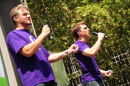 Photo Coverage: QUARTET, FELA!, AVENUE Q & More Play Broadway in Bryant Park! Image