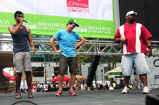 Photo Coverage: QUARTET, FELA!, AVENUE Q & More Play Broadway in Bryant Park! Image