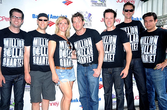 Photo Coverage: QUARTET, FELA!, AVENUE Q & More Play Broadway in Bryant Park! Image